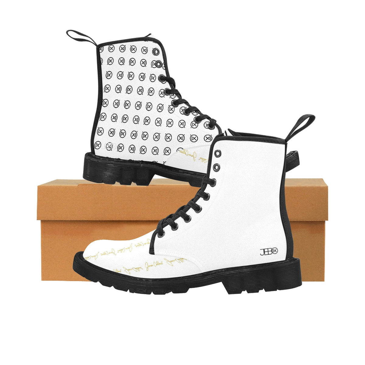 Jevin Colbert Men’s Lace-Up Canvas Boots