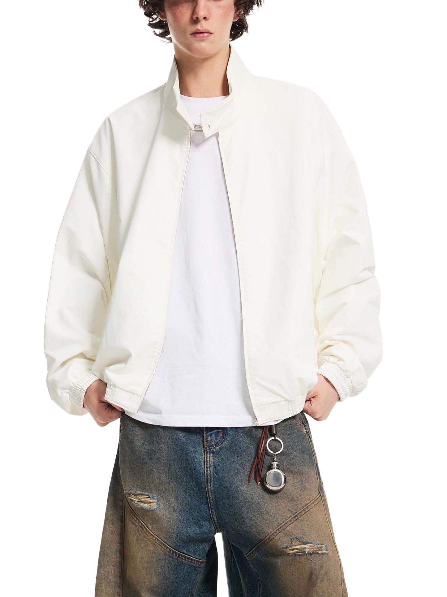 JEBO 1X Club Stand Collar Bomber Jacket
