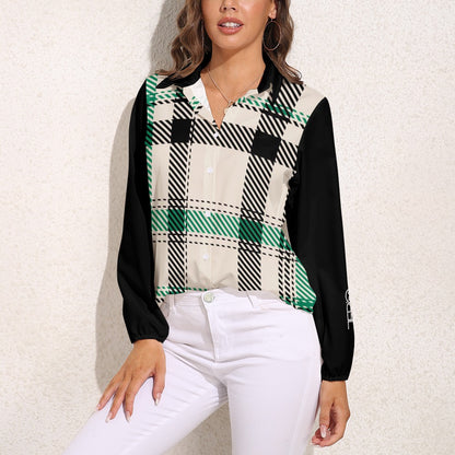 JEBO 1X Club Women's Patterned Long-Sleeve Shirt