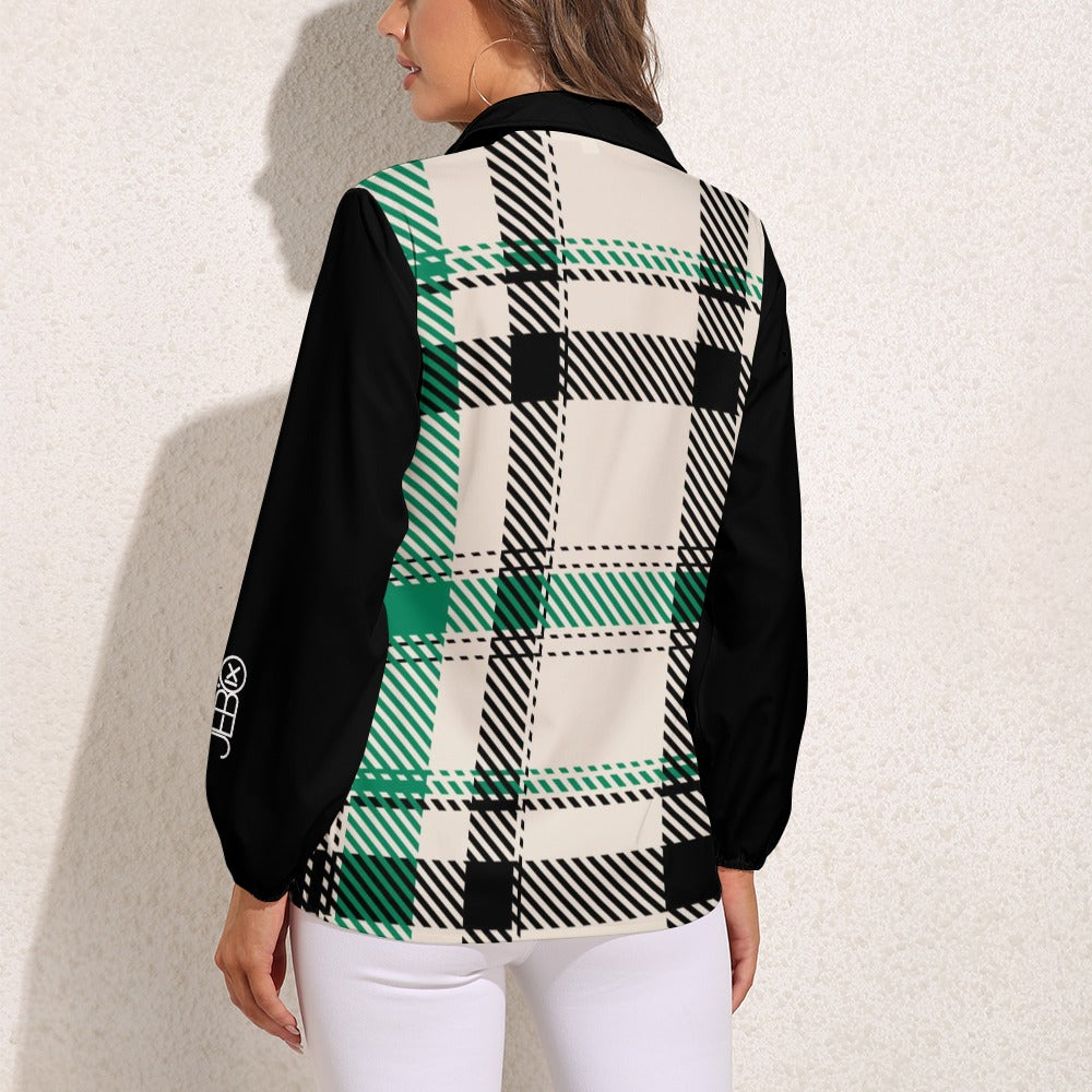 JEBO 1X Club Women's Patterned Long-Sleeve Shirt