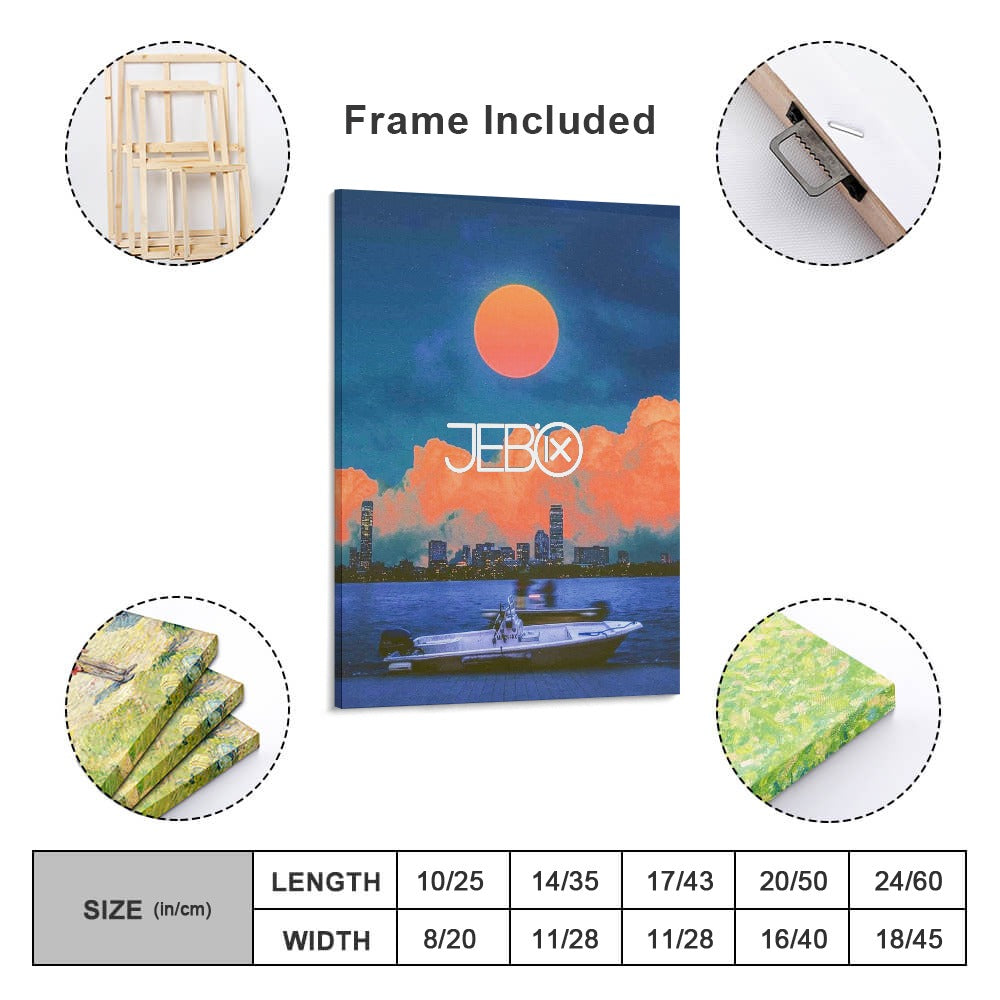 JEBO Home Canvas Print