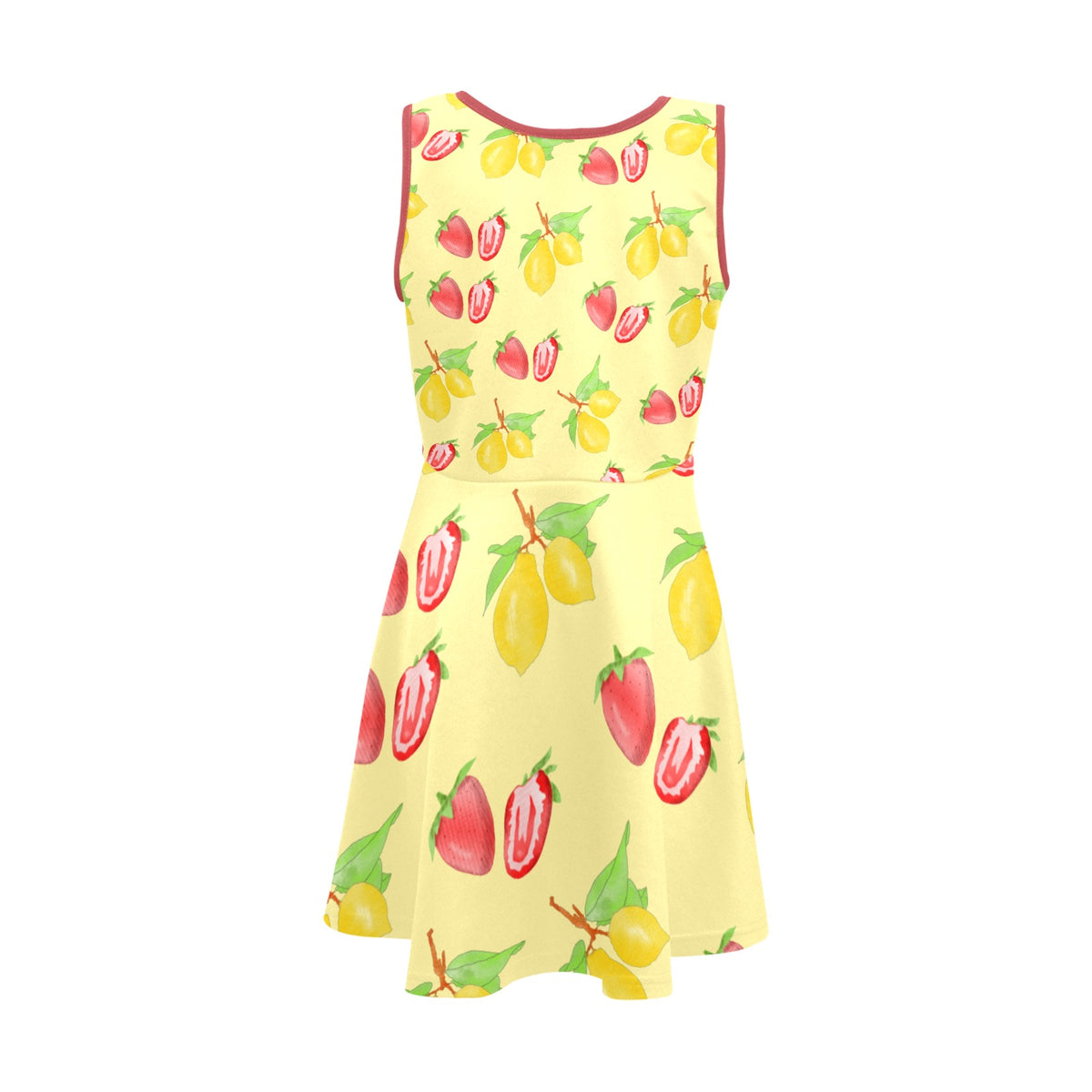JEBO Kids Girls' Floral Heart Sundress