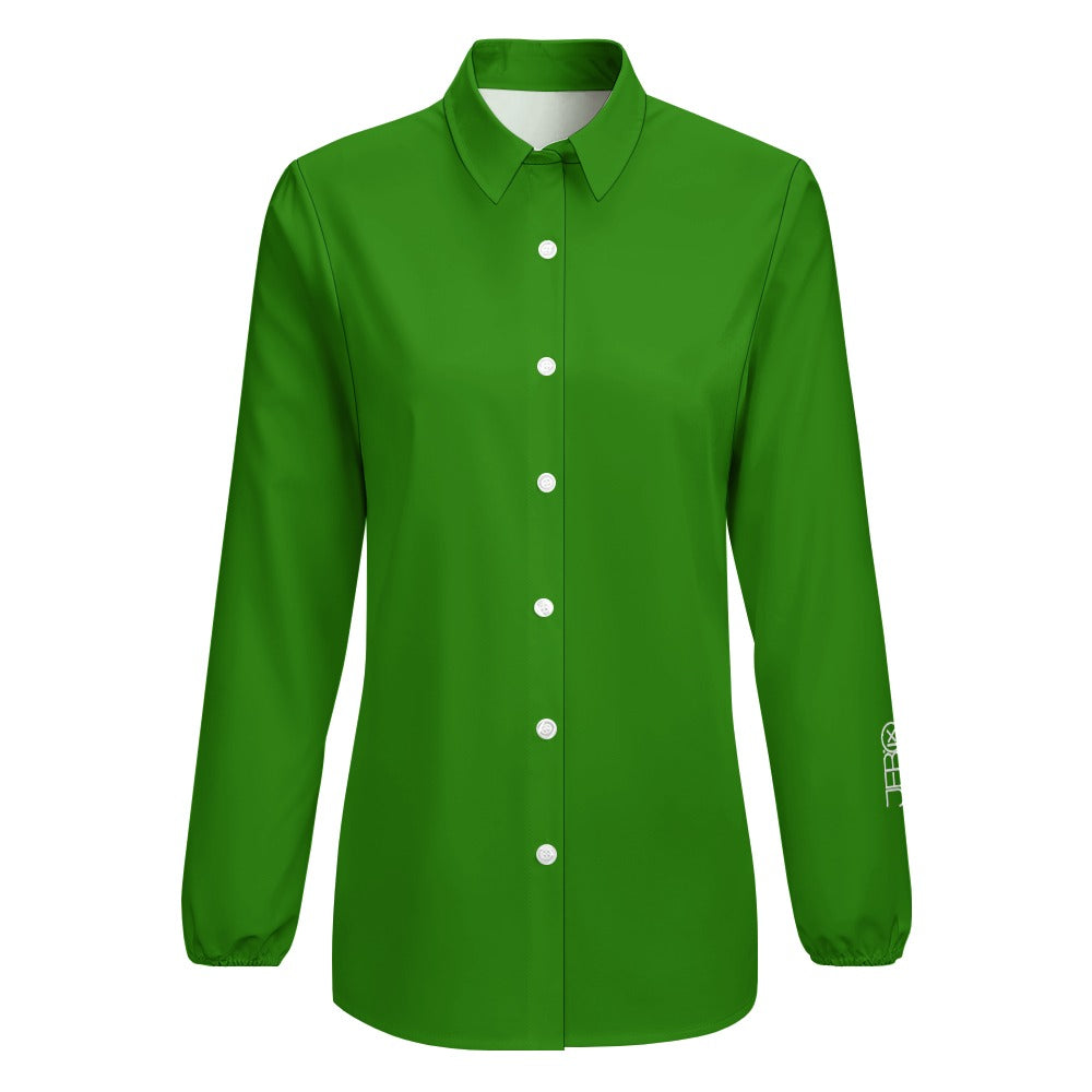 JEBO 1X Club Women's Solid Long-Sleeve Shirt