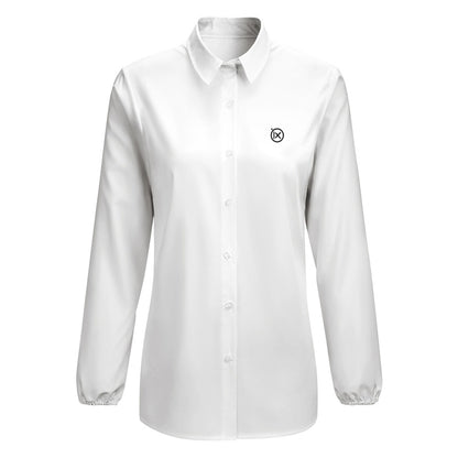 JEBO 1X Club Women's Solid Long-Sleeve Shirt