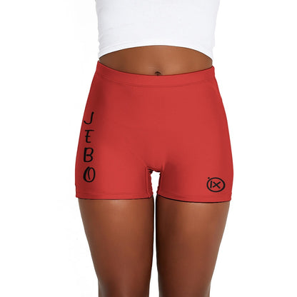 JEBO Performance Women's Stretch Training Shorts
