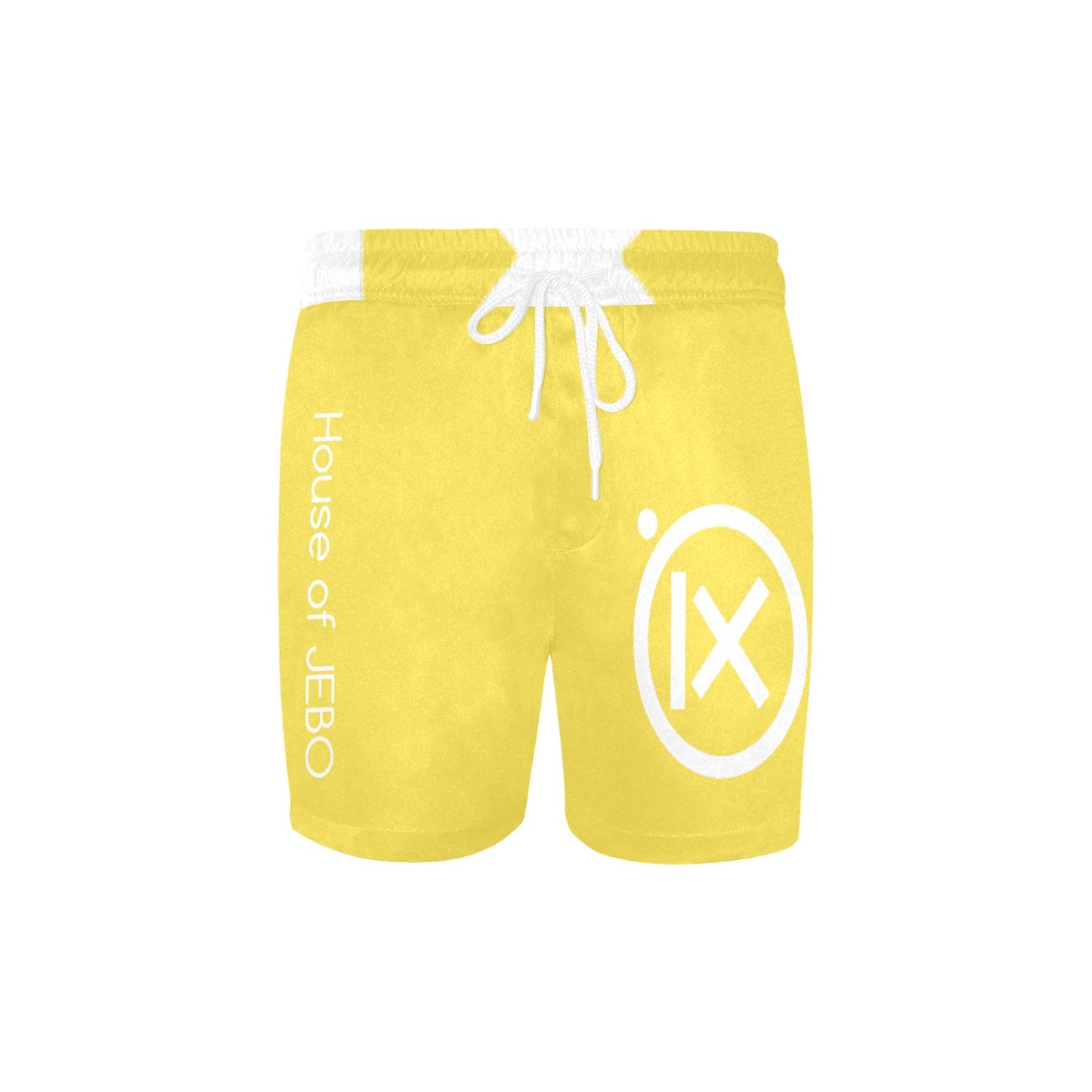 JEBO Resort Men's Mid-Length Swim Shorts