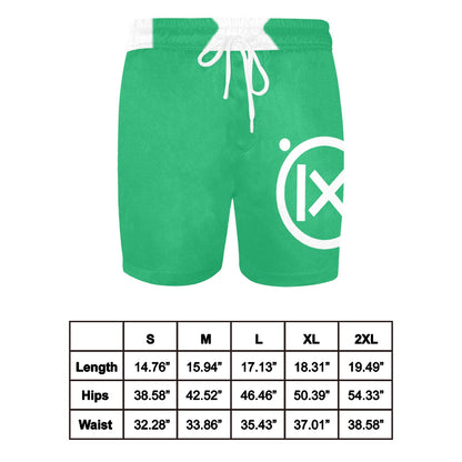JEBO Resort Men's Mid-Length Swim Shorts