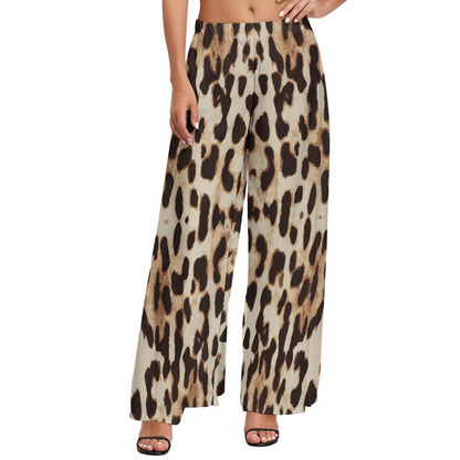 JEBO 1X Club Women's Pattern Wide-Leg Pants