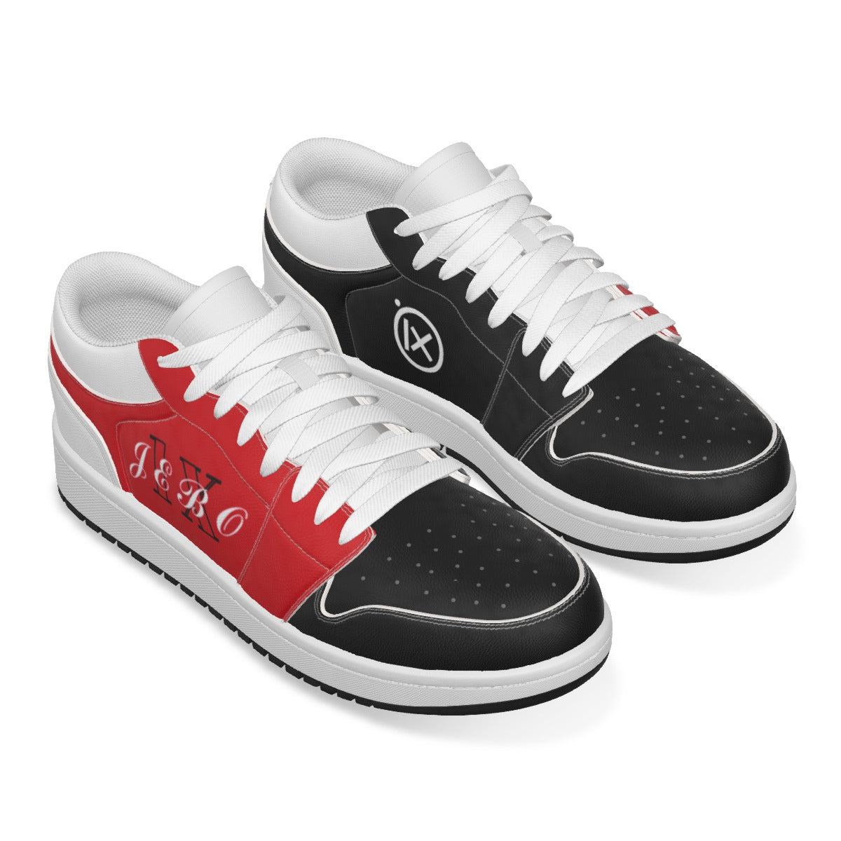 JEBO 1X Club Men's Low State Leather Stitching Shoes