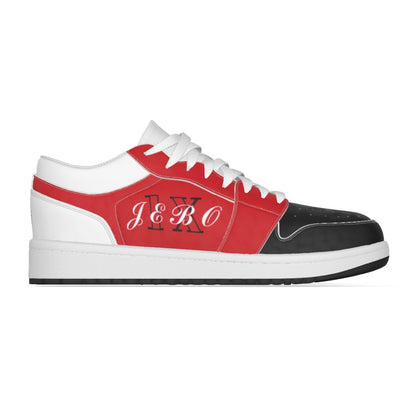 JEBO 1X Club Men's Low State Leather Stitching Shoes
