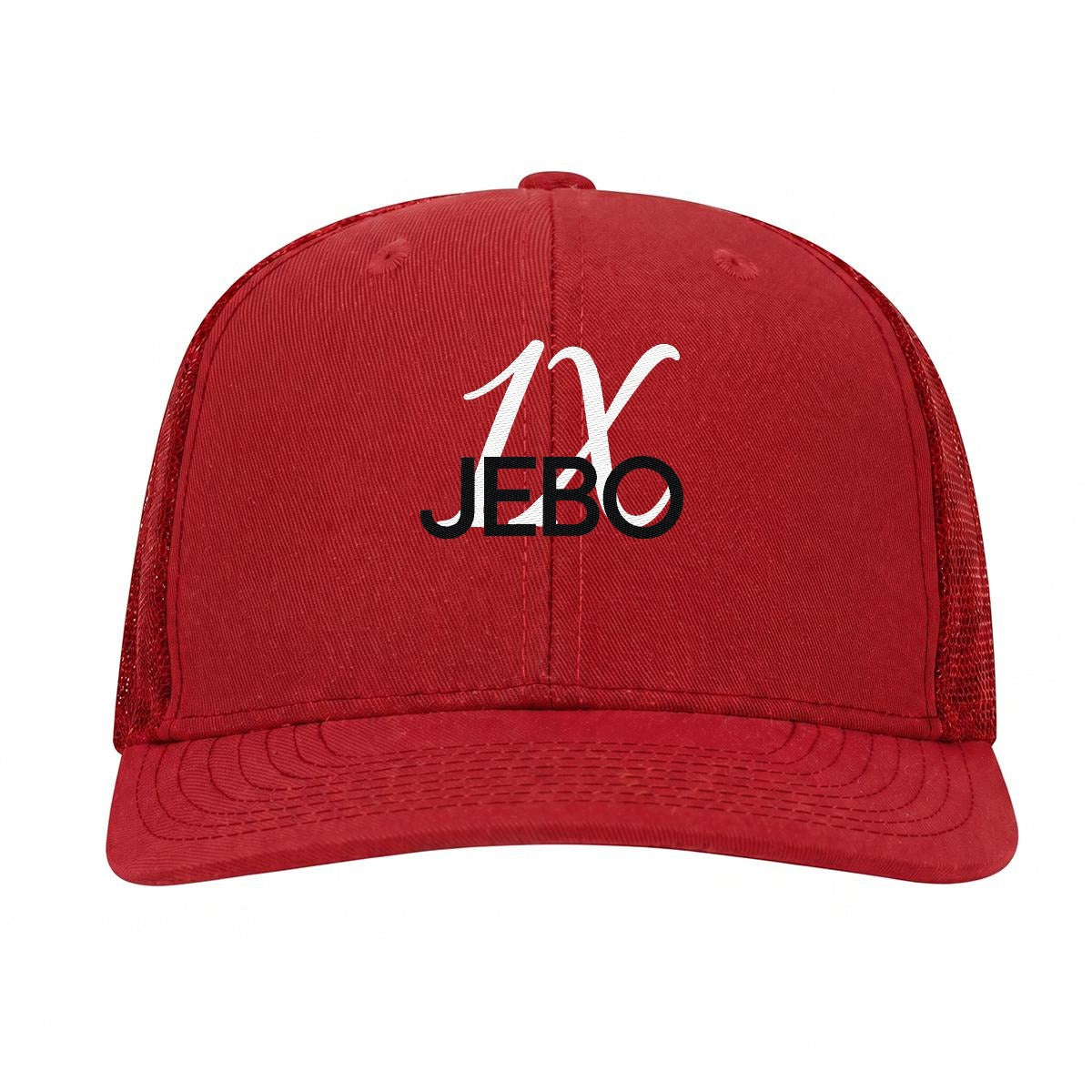 JEBO 1X Club Embroidery Curved Mesh Cap For Golf