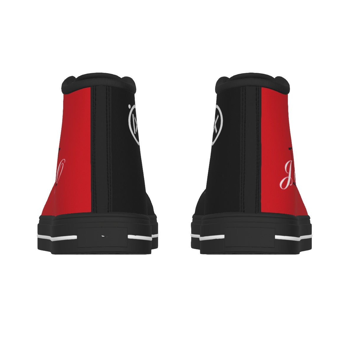 JEBO 1X Club Men's Black-Sole Canvas Shoes