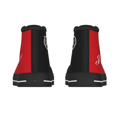 JEBO 1X Club Men's Black-Sole Canvas Shoes