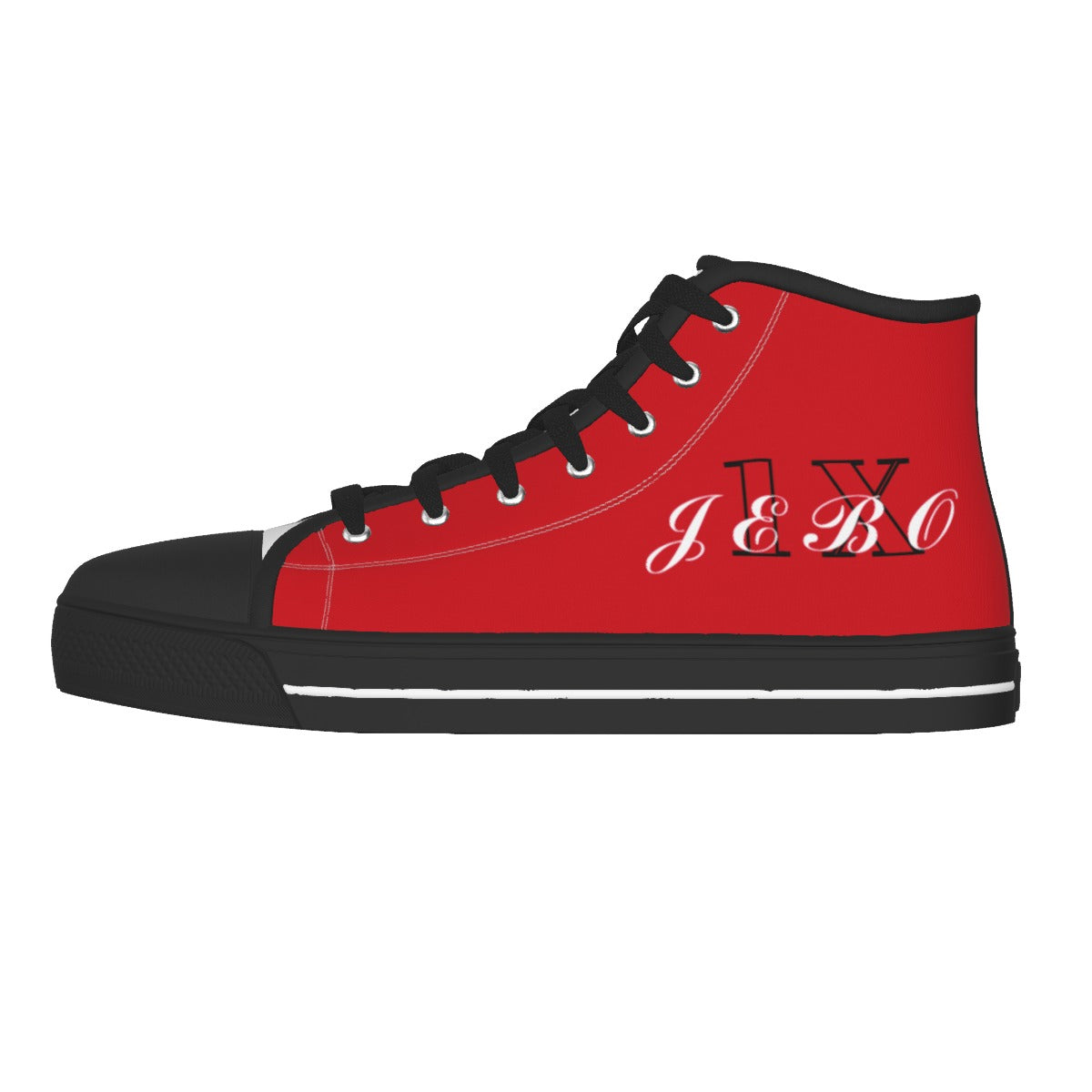 JEBO 1X Club Men's Black-Sole Canvas Shoes