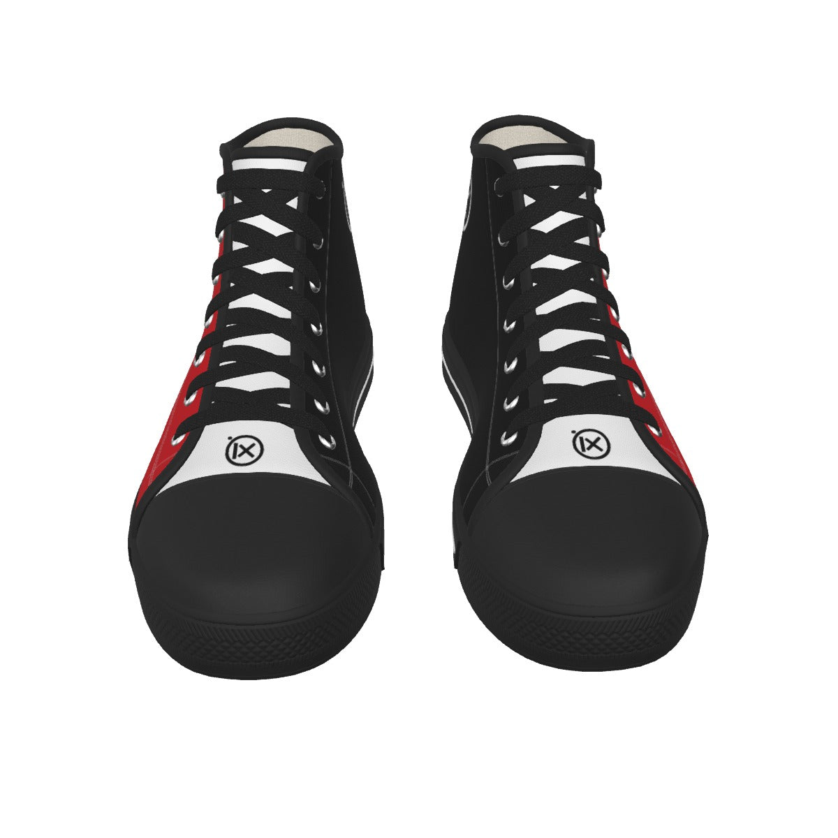 JEBO 1X Club Men's Black-Sole Canvas Shoes