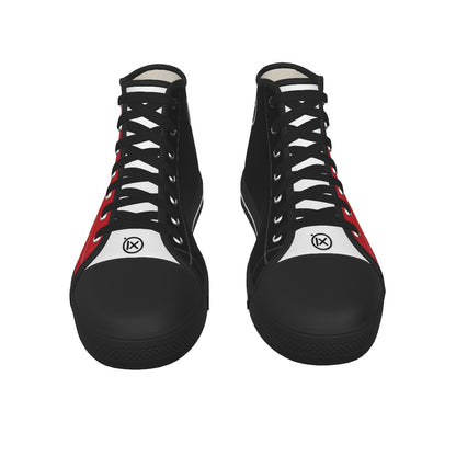 JEBO 1X Club Men's Black-Sole Canvas Shoes