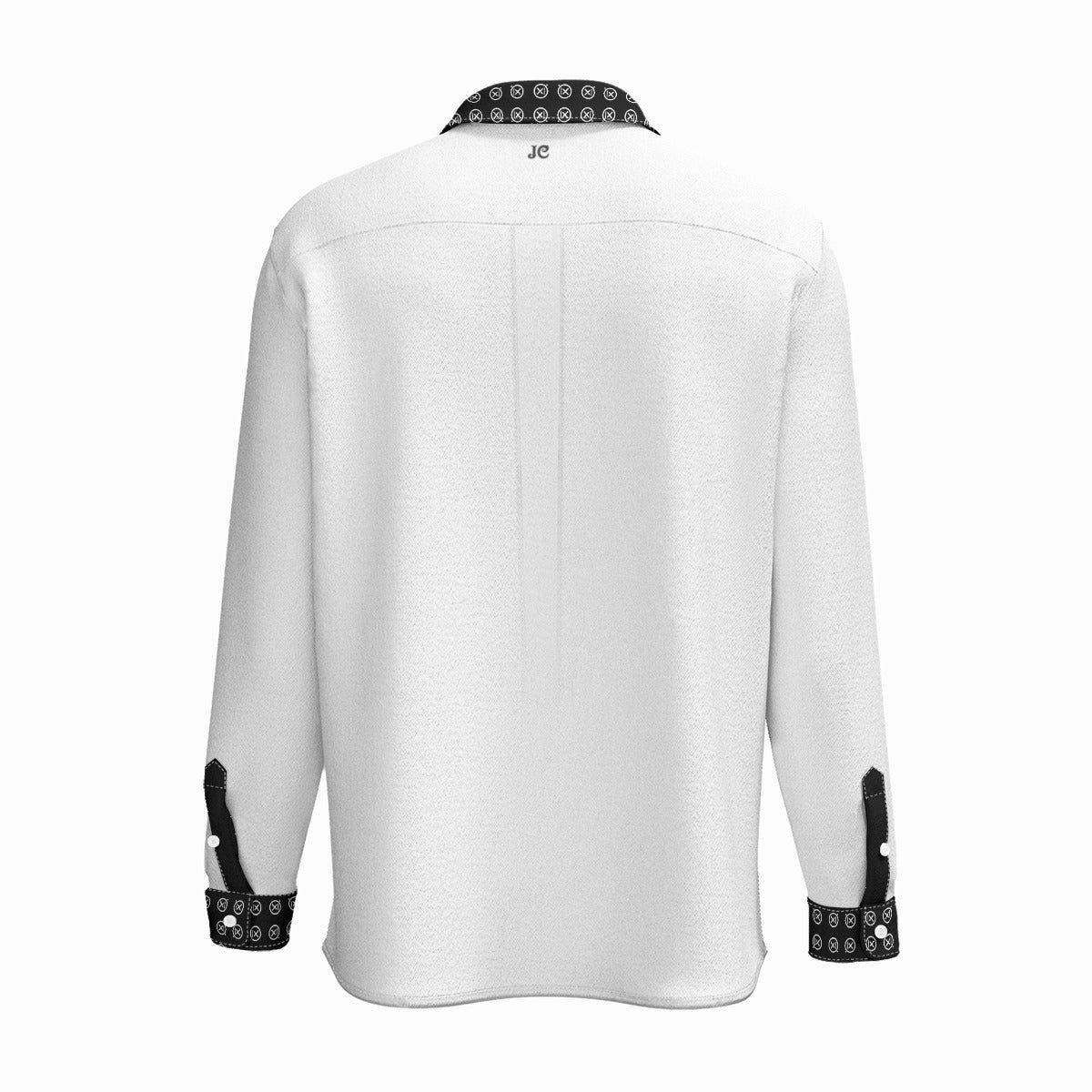 Jevin Colbert Men's Business Long Sleeve Pocket Shirt|115GSM Cotton poplin