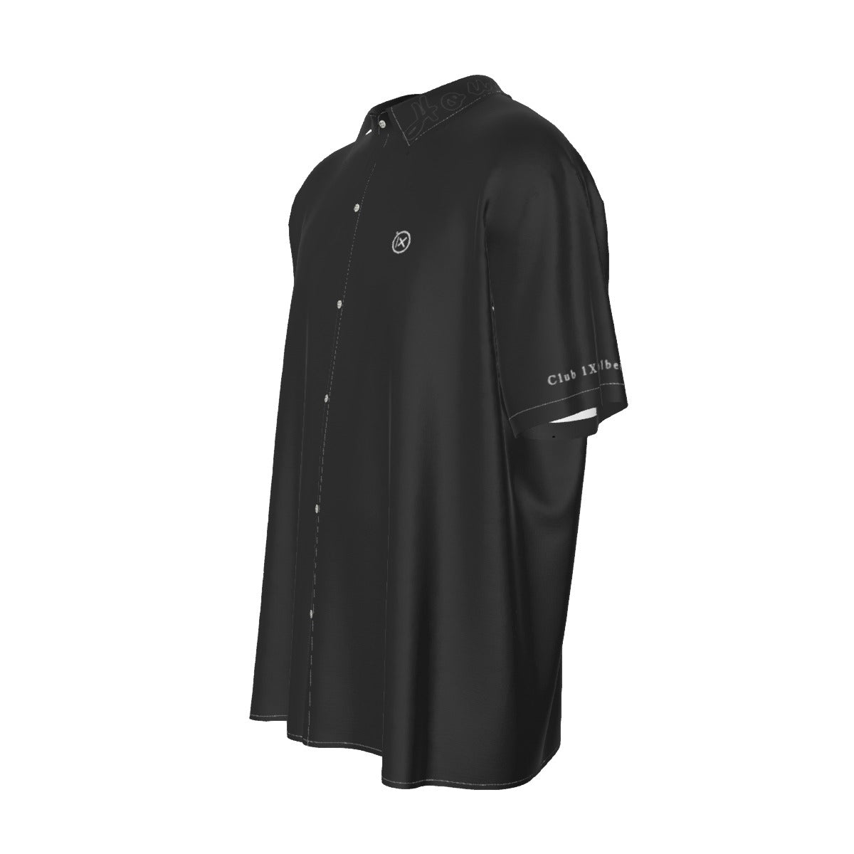 JEBO 1X Club Satin Short Sleeve Shirt