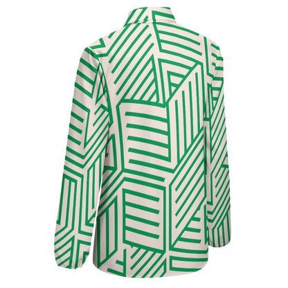 JEBO 1X Club Women's Patterned Long-Sleeve Shirt