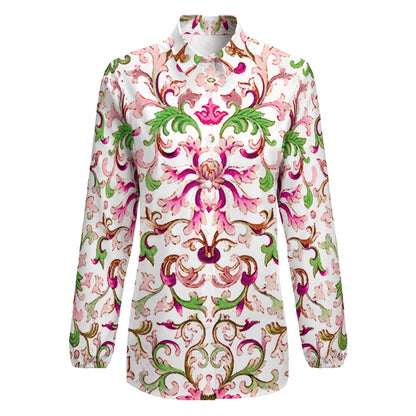 JEBO 1X Club Women's Patterned Long-Sleeve Shirt