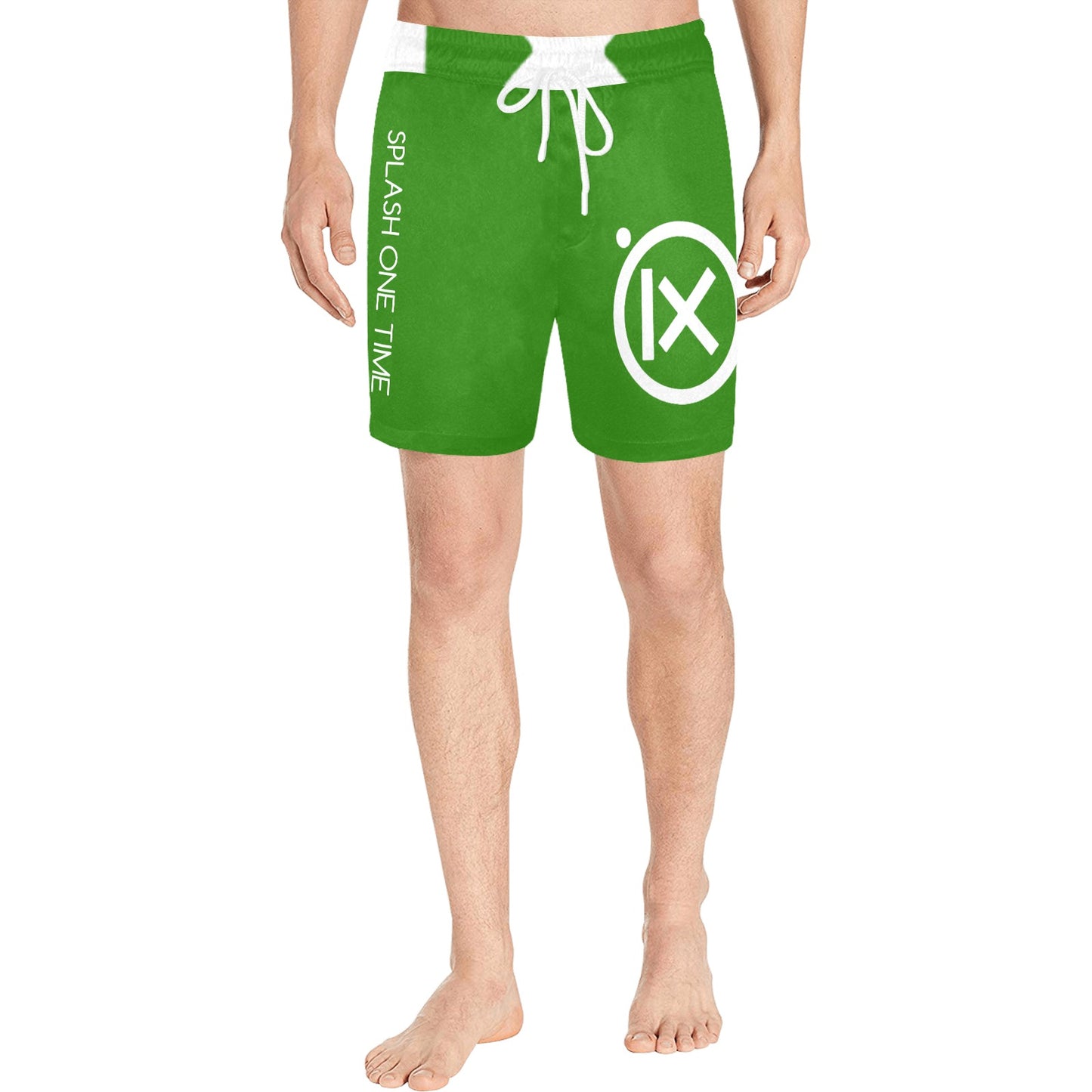 JEBO Resort Men's Mid-Length Swim Shorts