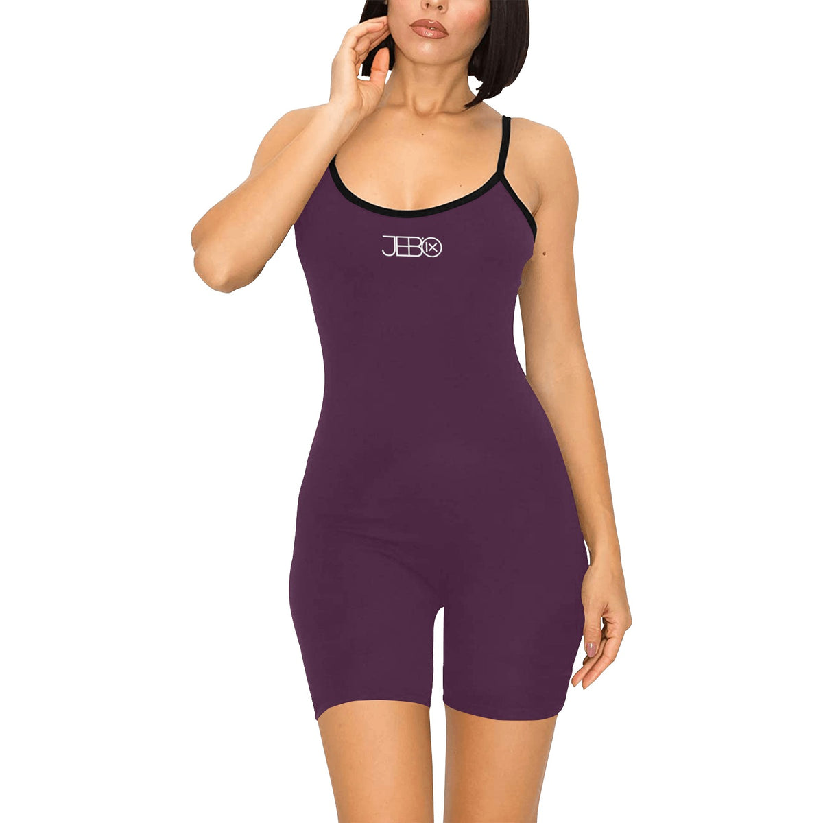 JEBO Performance Short Yoga Bodysuit