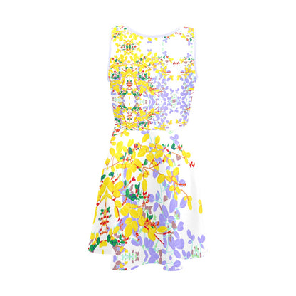 JEBO Kids Girls' Floral Heart Sundress