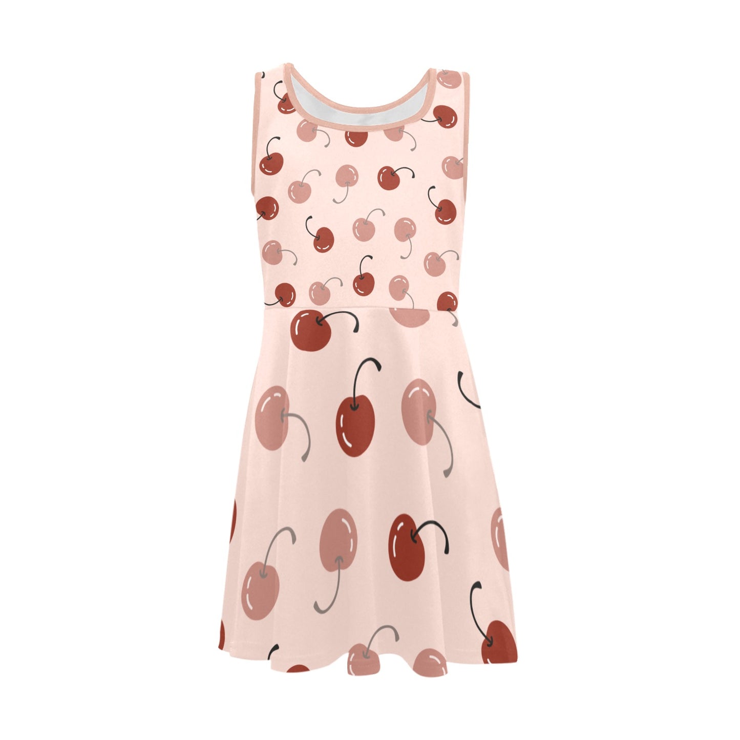 JEBO Kids Girls' Floral Heart Sundress