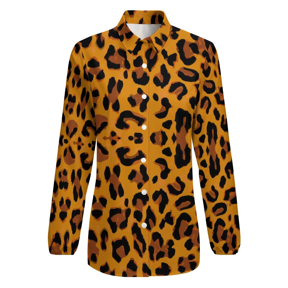 JEBO 1X Club Women's Patterned Long-Sleeve Shirt