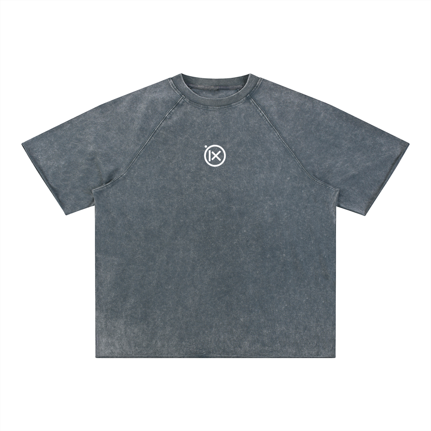 Unisex Mineral Wash Raw Edge Shorts