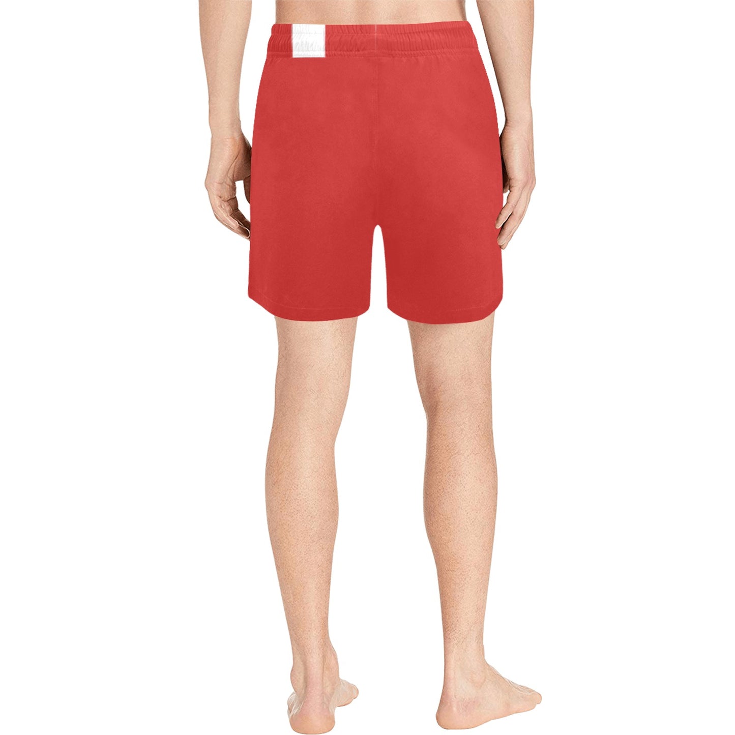 JEBO Resort Men's Mid-Length Swim Shorts