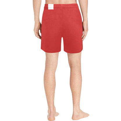 JEBO Resort Men's Mid-Length Swim Shorts