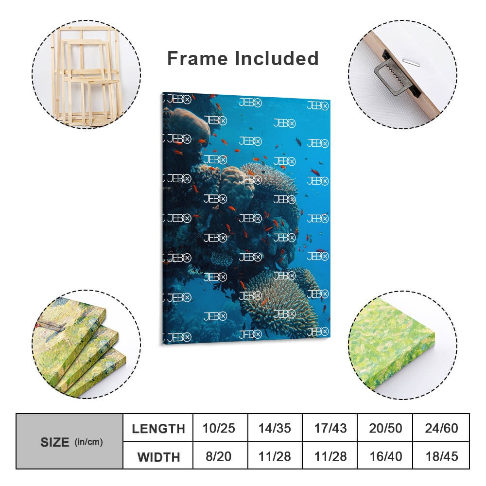 JEBO Home Canvas Print