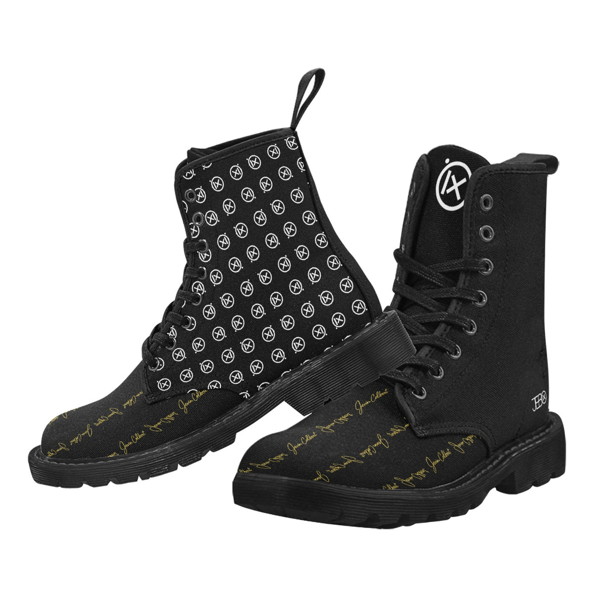 Jevin Colbert Men’s Lace-Up Canvas Boots