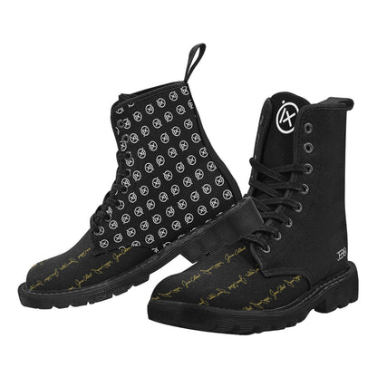 Jevin Colbert Men’s Lace-Up Canvas Boots