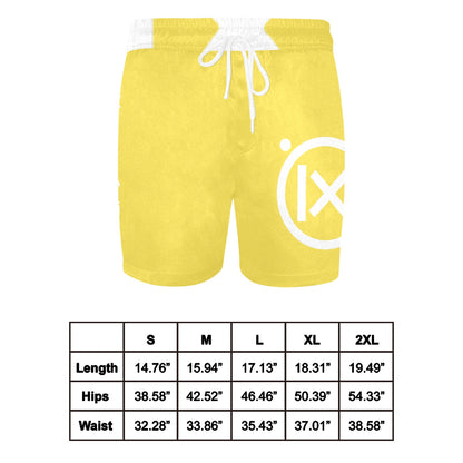 JEBO Resort Men's Mid-Length Swim Shorts