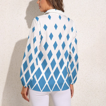 JEBO 1X Club Women's Patterned Long-Sleeve Shirt