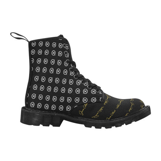Jevin Colbert Men’s Lace-Up Canvas Boots