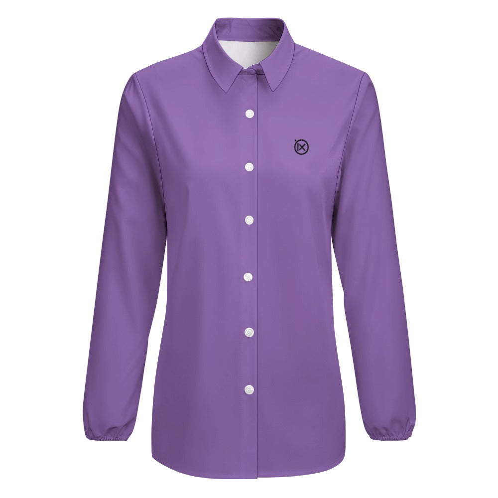 JEBO 1X Club Women's Solid Long-Sleeve Shirt