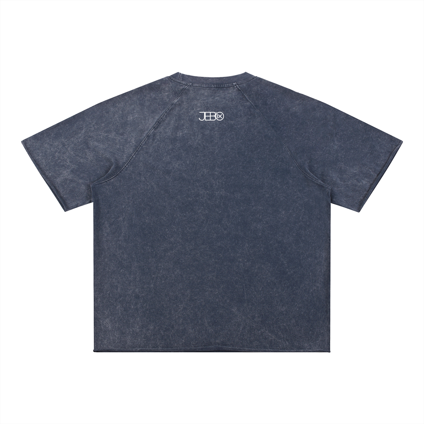 JEBO 1X Club Mineral-Wash Raw-Edge T-Shirt