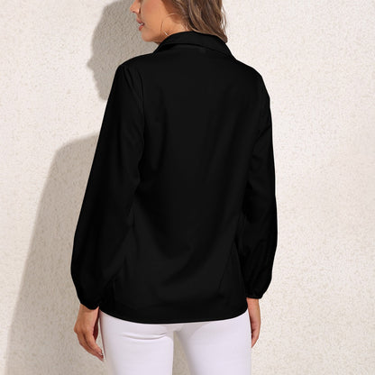 JEBO 1X Club Women's Solid Long-Sleeve Shirt