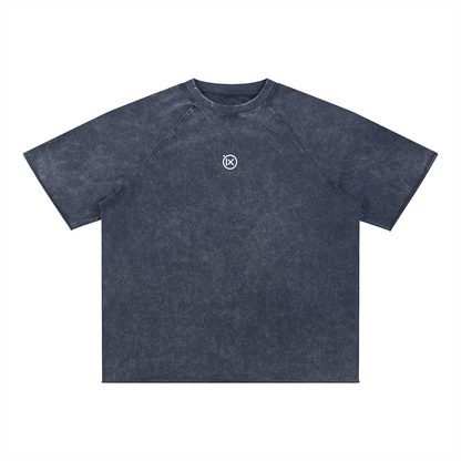 JEBO 1X Club Mineral-Wash Raw-Edge T-Shirt