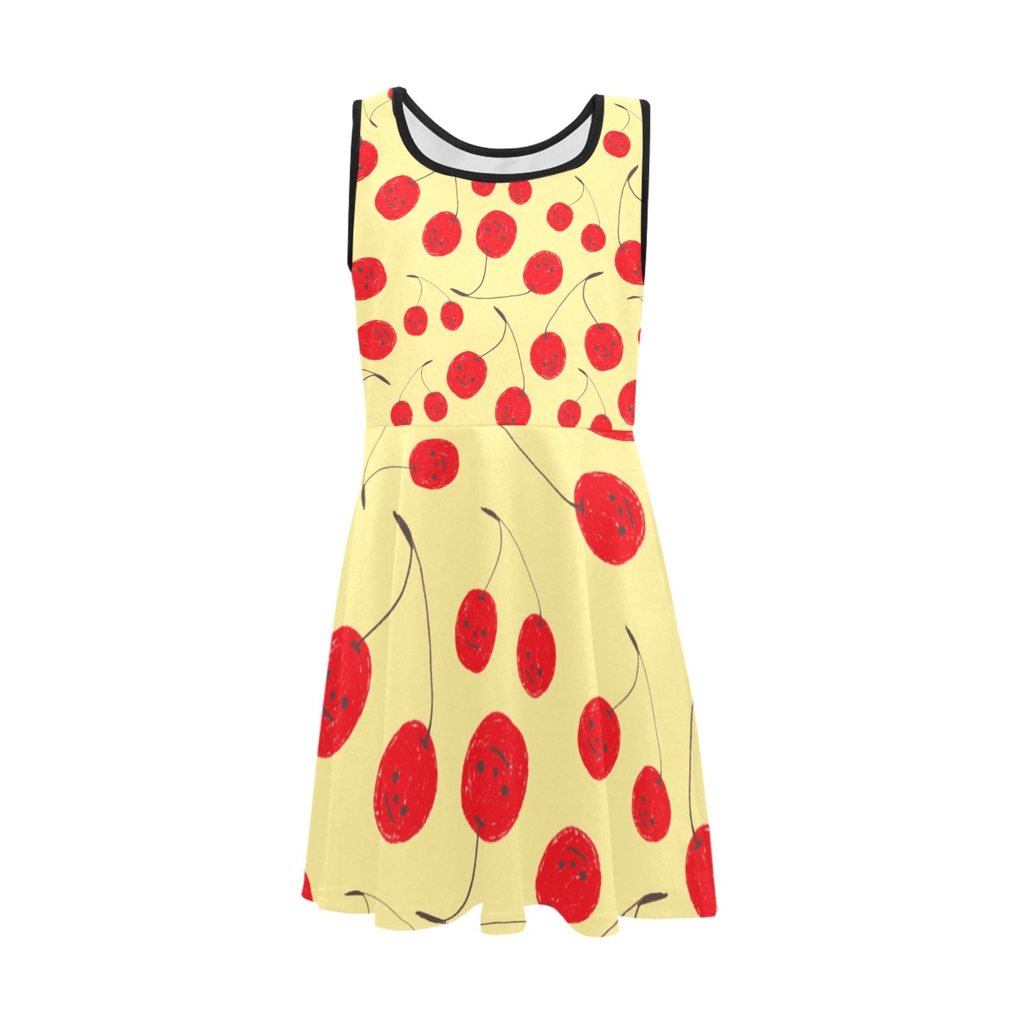 JEBO Kids Girls' Floral Heart Sundress