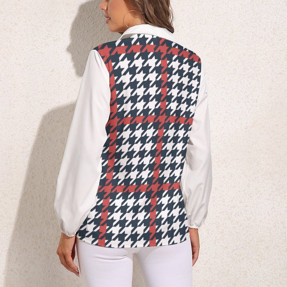JEBO 1X Club Women's Patterned Long-Sleeve Shirt