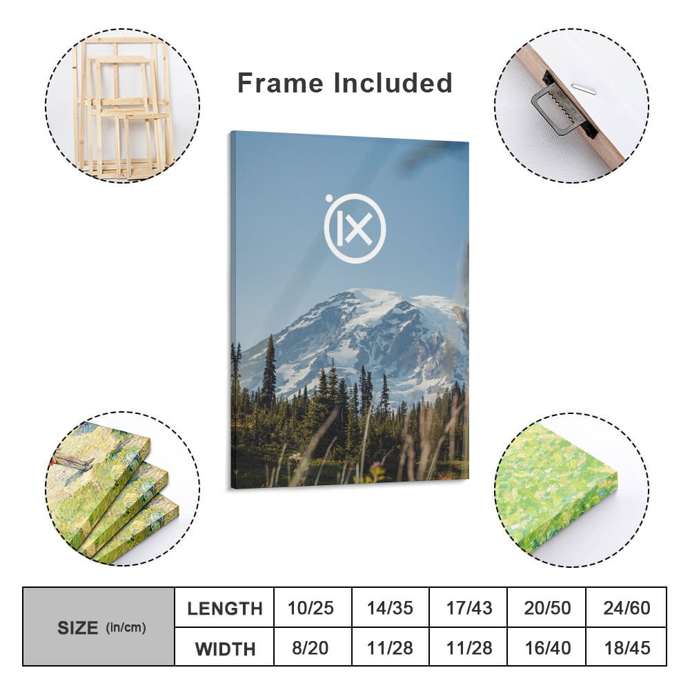 JEBO Home Canvas Print