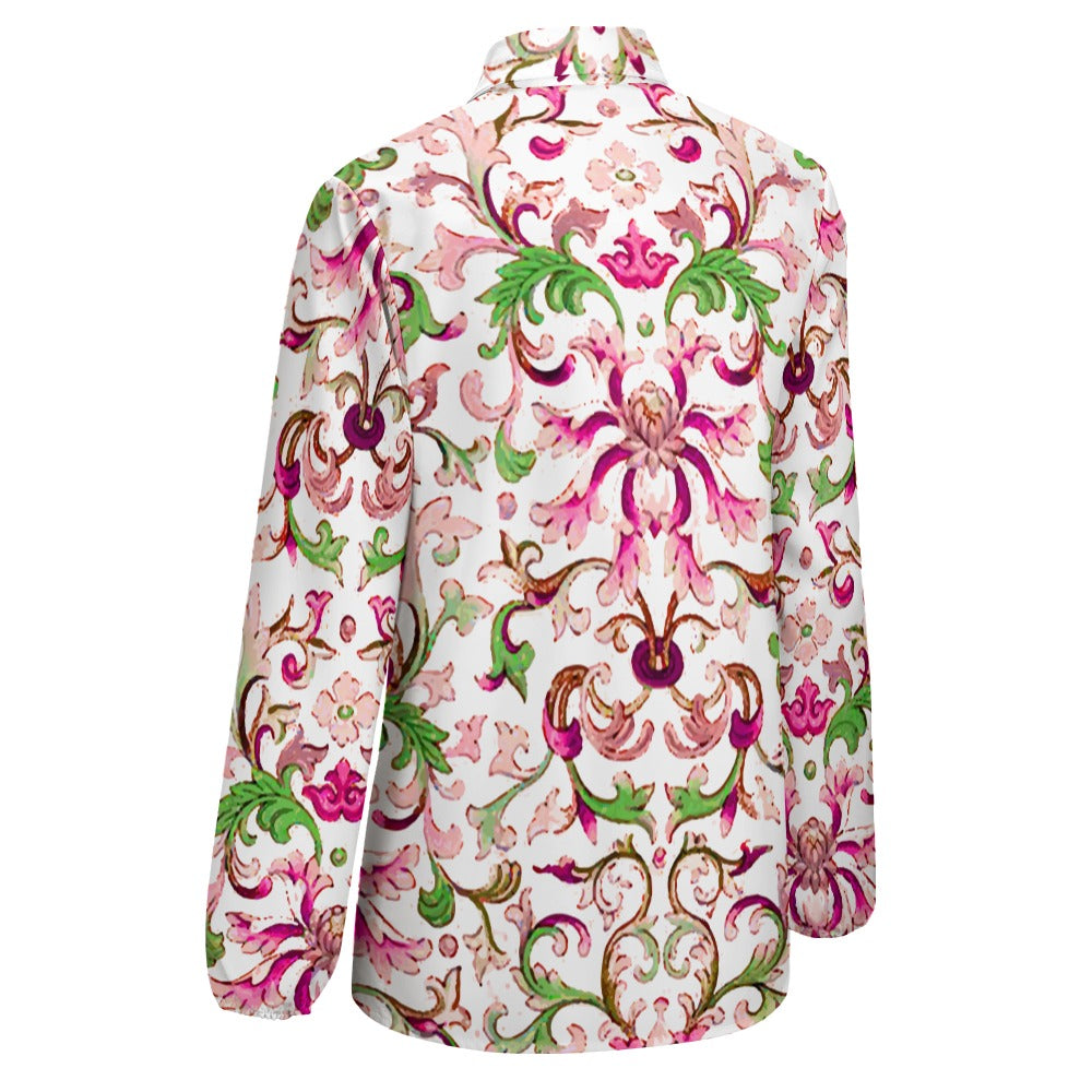 JEBO 1X Club Women's Patterned Long-Sleeve Shirt