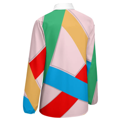 JEBO 1X Club Women's Patterned Long-Sleeve Shirt