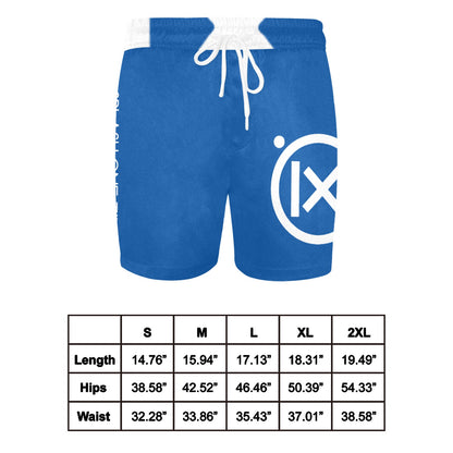 JEBO Resort Men's Mid-Length Swim Shorts