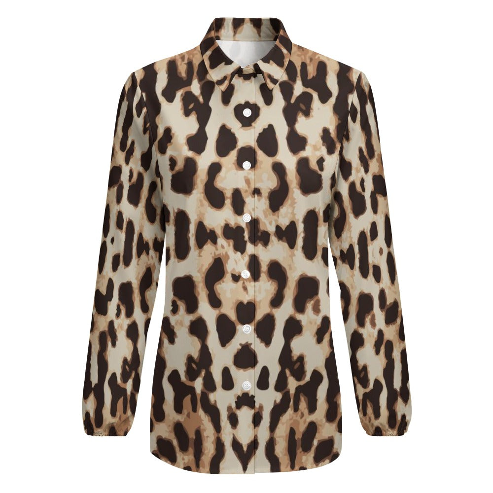 JEBO 1X Club Women's Patterned Long-Sleeve Shirt