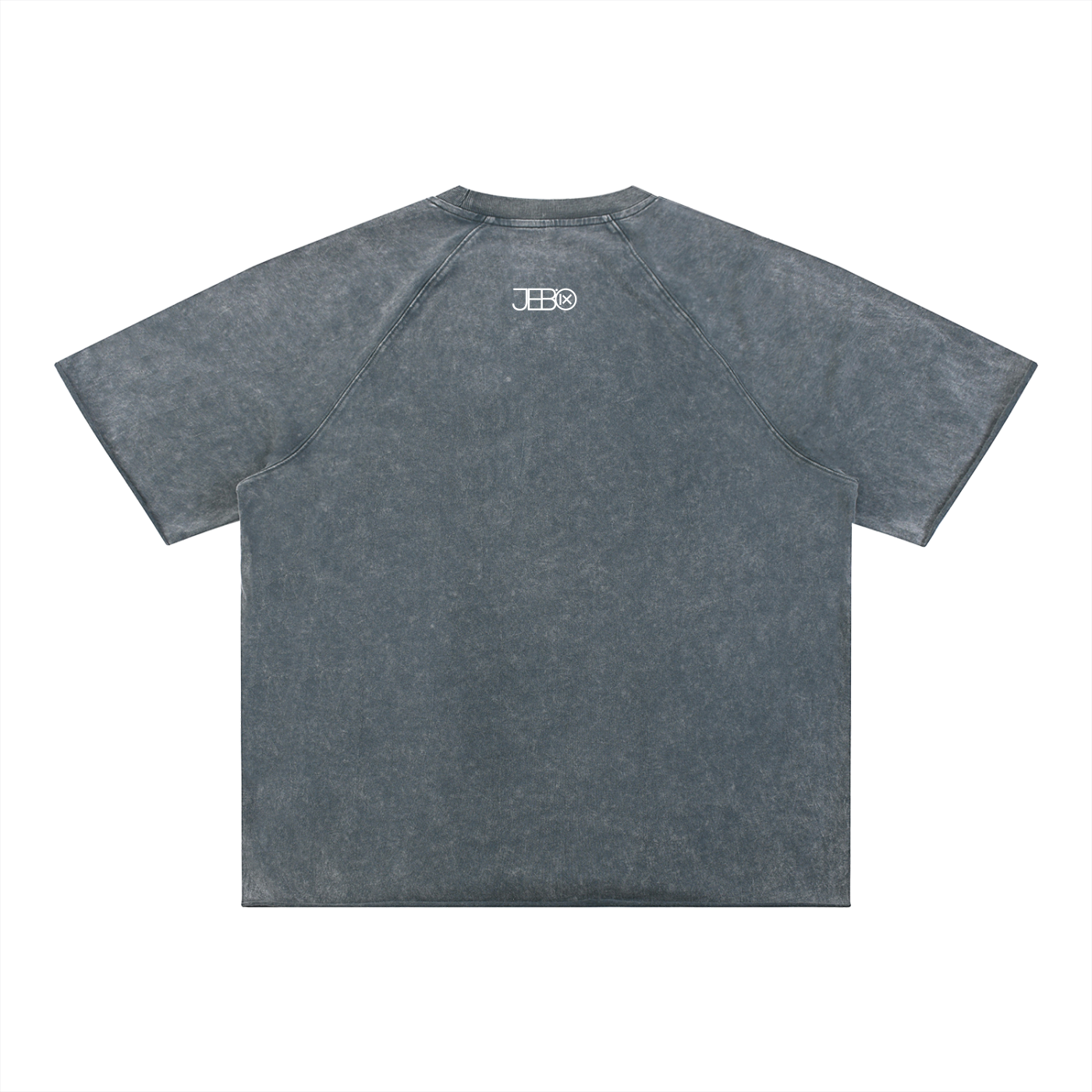 JEBO 1X Club Mineral-Wash Raw-Edge T-Shirt